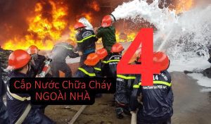 Cấp nước chữa cháy ngoài nhà