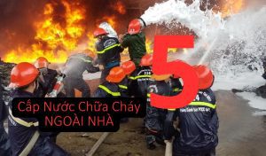 Cấp nước chữa cháy ngoài nhà