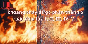 Bậc chịu lửa của khoang cháy